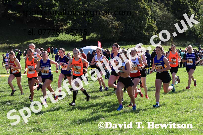 Womens under-17s 2024 Start Fitness NEHL, Thornley Hall Farm, Peterlee, Saturday, September 28th.   Photo: David T. Hewitson/Sports for All Pics